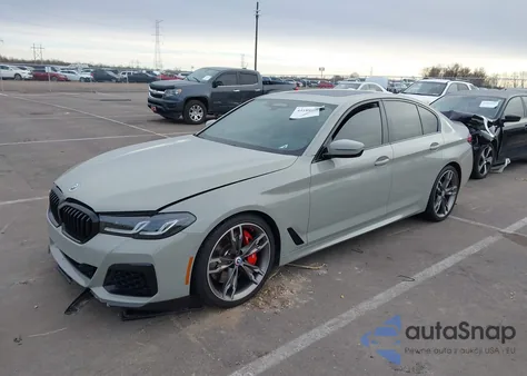 2023 BMW M550 I xDrive from USA, damaged, VIN WBA13BK00PCM60379